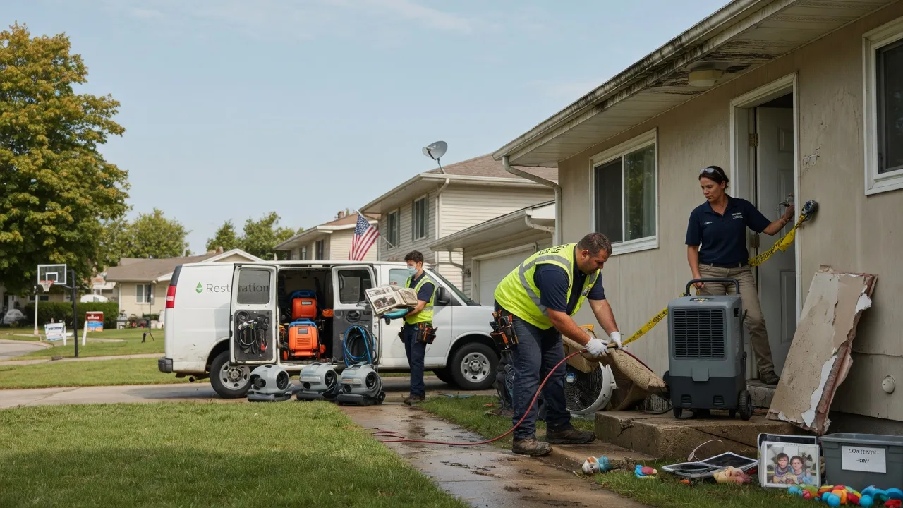 Water Damage Restoration in Hazleton, IN near me